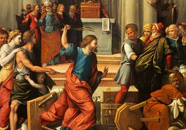 Isus tjera trgovce iz Hrama